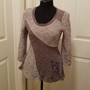 Anthropologie Angel of the North sweater